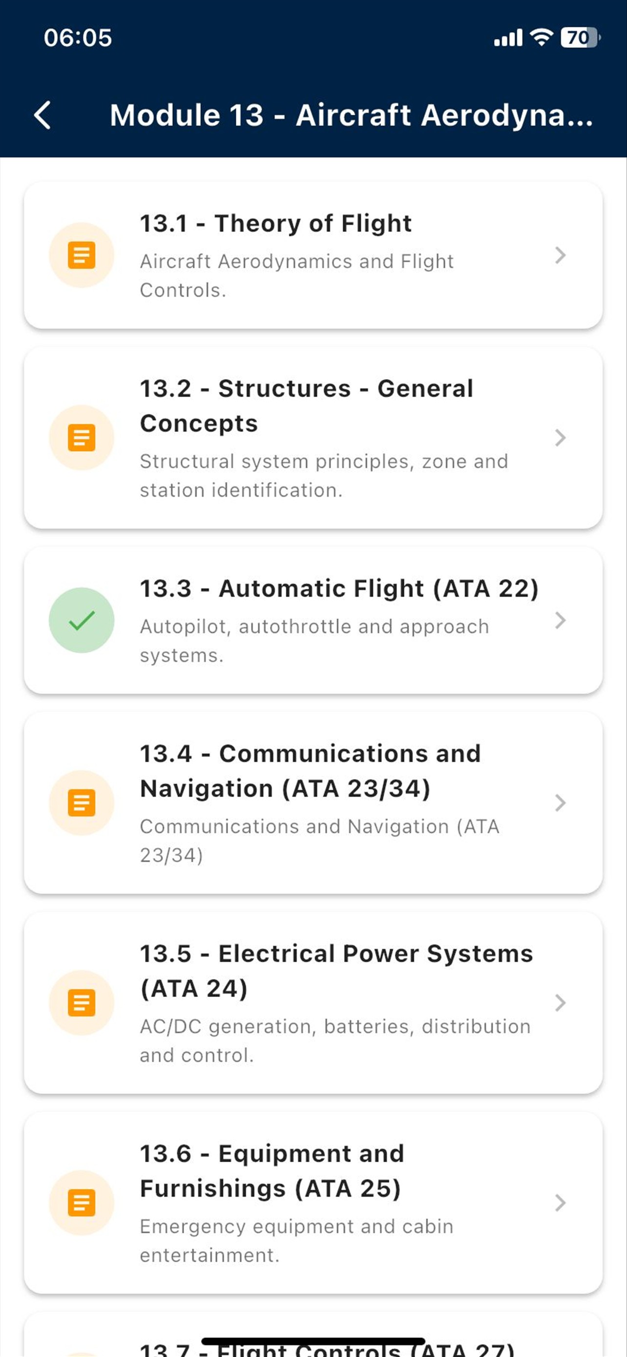 aeromodul Module 13 study notes - Aircraft structures and systems