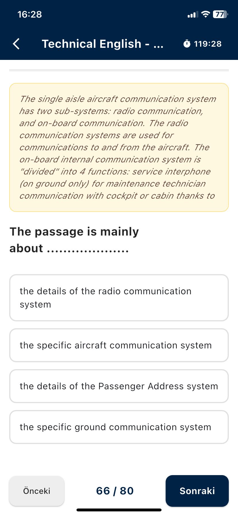 aeromodul hata analizi - zayıf konu tespiti ve tekrar